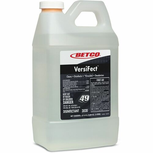 Betco Corporation  Disinfectant,Concentrate,FastDraw 49,Fresh Scent,2L