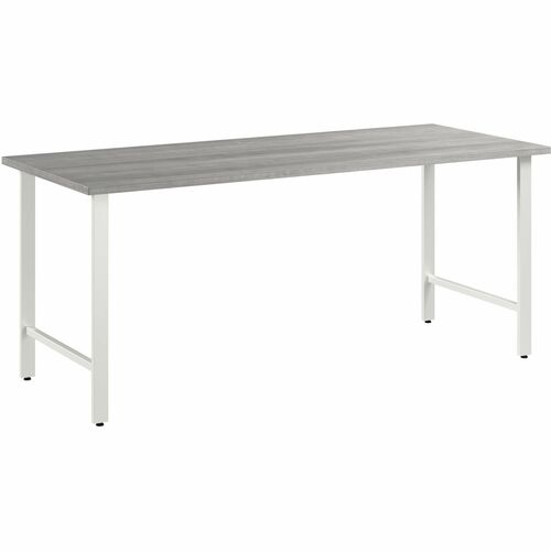 Bush Business Furniture  Computer Desk,71"x29.37"x30",Platinum Gray