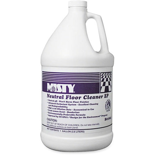 Amrep,Inc.  Optimax Neutral Floor Cleaner, Lemon Sent, Green