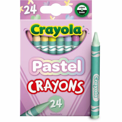 Crayola  Crayons, 24 Different Colors, 24/PK, Assorted
