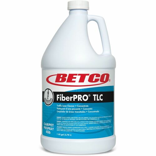 Betco Corporation  Cleaner,Carpet,Traffic Lane,1-Gallon,4/CT,Straw