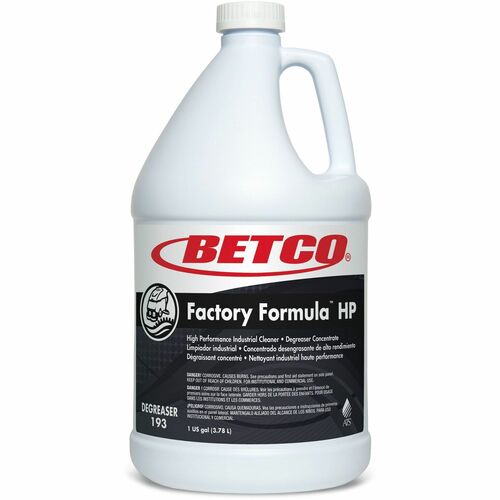 Betco Corporation  Cleaner/Degreaser,f/Floor,Low-Foam,1-Gallon,4/CT,MI