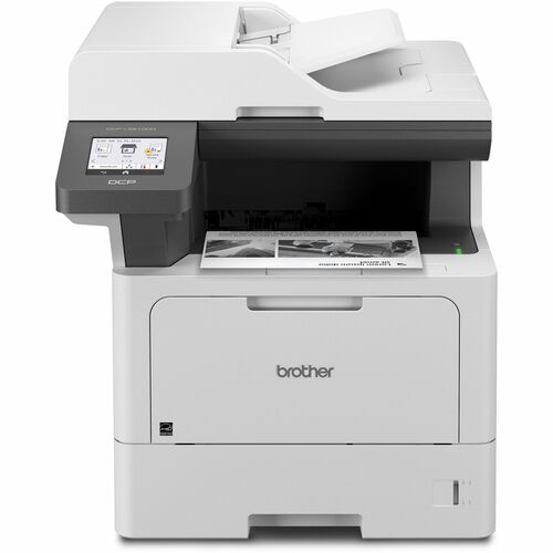 Brother  Printer,Scan/Copy,Monochme,48ppm,16-2/5"x18-1/10"x17-3/5",GY