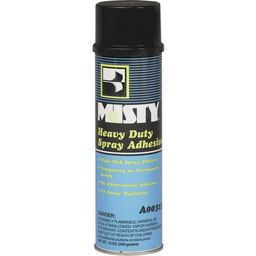 Amrep,Inc.  Spray Adhesive, Heavy-duty, Floral, Aerosol, 19oz, 12/CT, WE