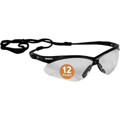 Ansell Healthcare Products  Glasses,Safety,UV Protection,No-Slip,12/BX,12/CT,BK Frame/CL