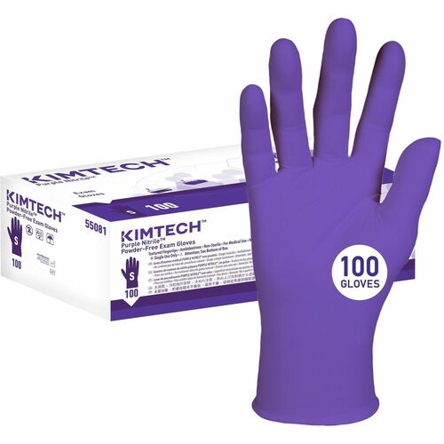 Ansell Healthcare Products  Gloves,Nitrile,PF,Textured Tips,5.9mil,9.5"L,Small,100/BX,PE