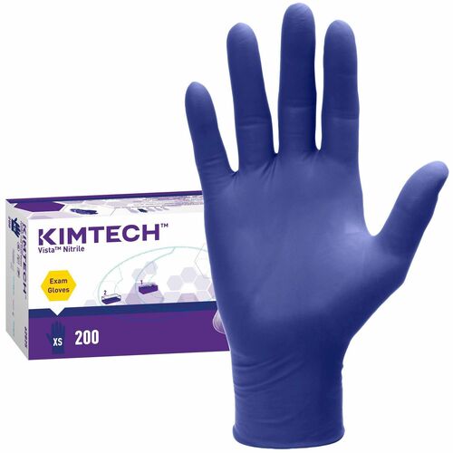 Ansell Healthcare Products  Gloves,Nitrile,PF,Textured Tips,4.3mil,9.5"L,XS,200/BX,PE