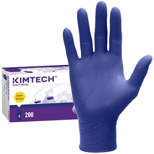 Ansell Healthcare Products  Gloves,Nitrile,PF,Textured Tips,4.3mil,9.5"L,Small,200/BX,PE