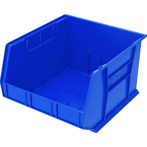 Akro-Mils  Bins, Unbreakable/Waterproof, 16-1/2"x18"x11", Blue