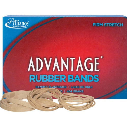 Alliance Rubber Company  Rubber Bands, No 54, 1lb., Assorted Sizes, Natural