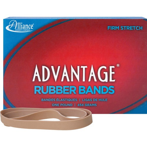 Alliance Rubber Company  Rubber Bands, Size 107, 1 lb., 7"x5/8", Approx. 40/BX
