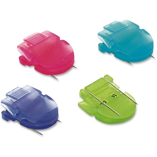 Advantus Corp.  Panel Wall Clips, Jumbo, 60 Sheet Capacity, 10/BX, Assorted