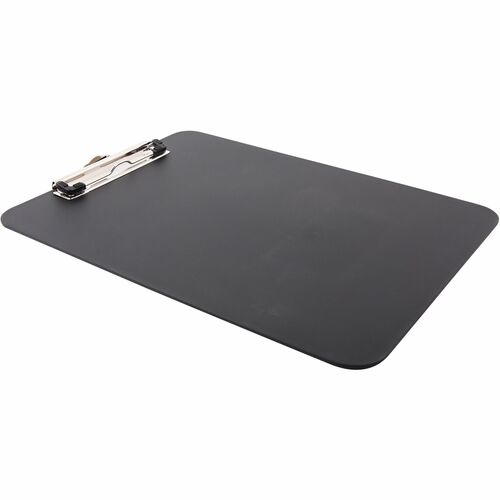 Baumgartens  Clipboard, Heavy-duty, Poly, 9"x12", Black