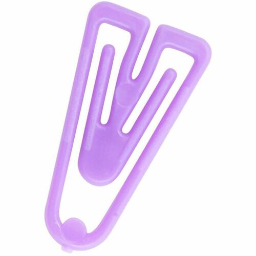 Baumgartens  Paper Clips, Plastic, Small, 1000/BX, Assorted