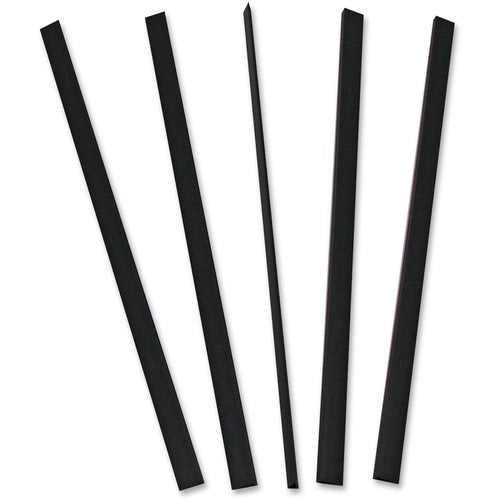 C-Line  Binding Bars, 11"x1/8", 100/BX, Black