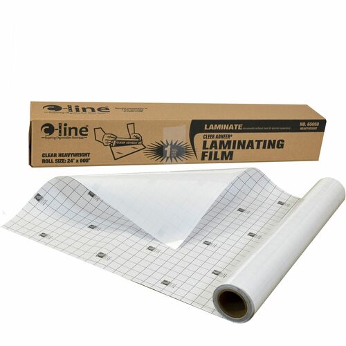 C-Line  Laminating Film Roll, 24"x600", Clear