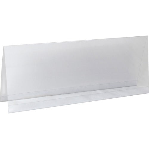 C-Line  Name Tent Holder, Heavyweight, 11-1/6"x4-5/16", 25/BX, Clear