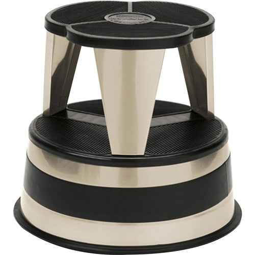 Cramer  Step Stool, 350 lb Cap, 15-5/8"x15-5/8"x14", Beige