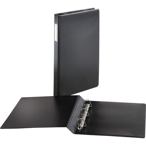 Cardinal  D-Slant Legal Binder, 3 Ring, 1" Capacity, 14"x8-1/2", Black