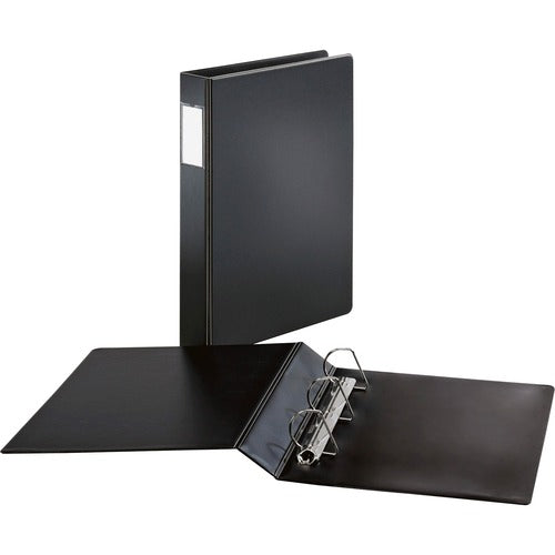 Cardinal  D-Slant Legal Binder, 3 Ring, 2" Capacity, 14"x8-1/2", Black