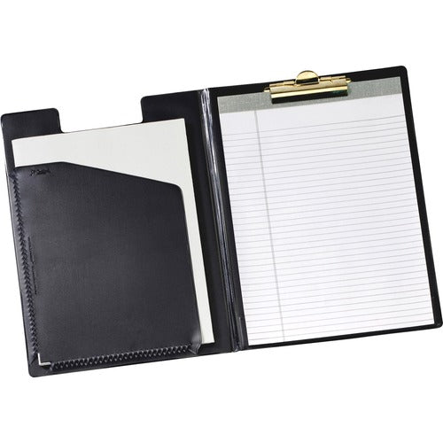 Cardinal  Pad Holder,Brass Clip,Letter,9-1/2"x5/8"x12-1/2",Black