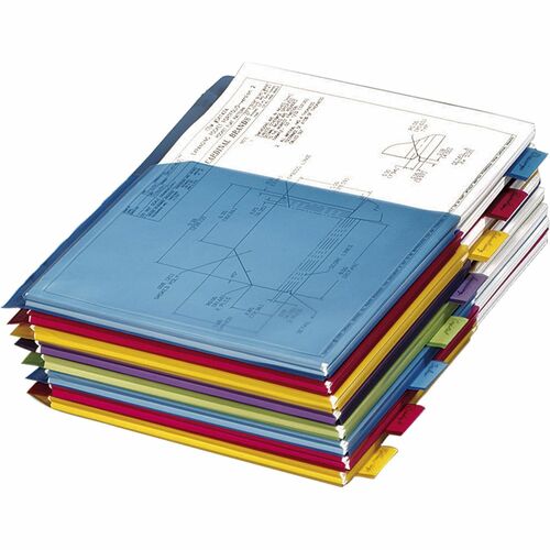 Cardinal  Dividers, Expanding Pocket, 11"x8-1/2", 8/ST, MI