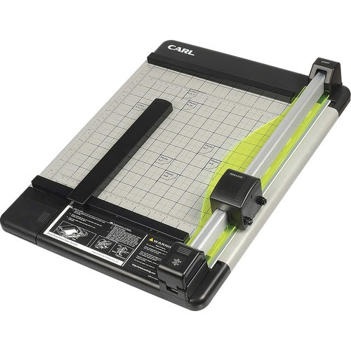 Carl Mfg  Heavy-Duty Trimmer, 12", 36 Sht Cap.,14"x12-1/4"x3/4",GY