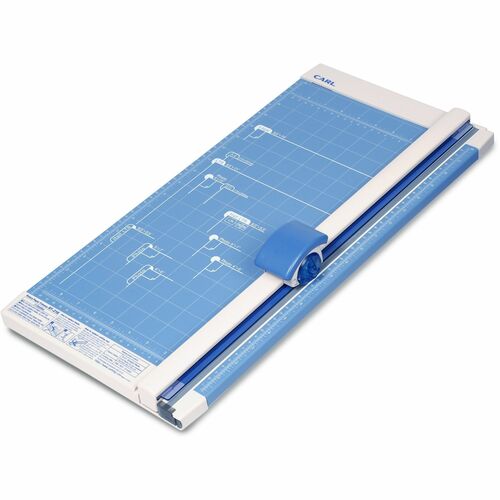 Carl Mfg  Rotary Trimmer,18", 10 Sht Cap., 10-1/4"x18"x3/4", GY