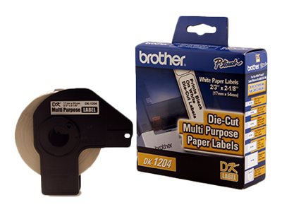 BROTHER DK1204 LABELS 400PK MULTI-PURPOSE