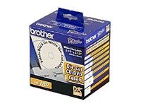 BROTHER DK1207 LABELS 100PK CD/DVD 2" DIAMETER