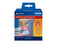 BROTHER DK2113 TAPE CLEAR FILM 2.4" X 50'