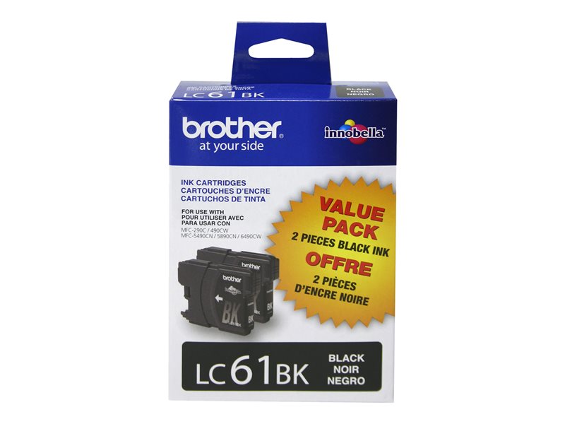 BROTHER MFC-6490CW 2PK SD YLD BLACK INKS