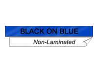 BROTHER 1/2" M TAPE 12MM BLACK ON BLUE