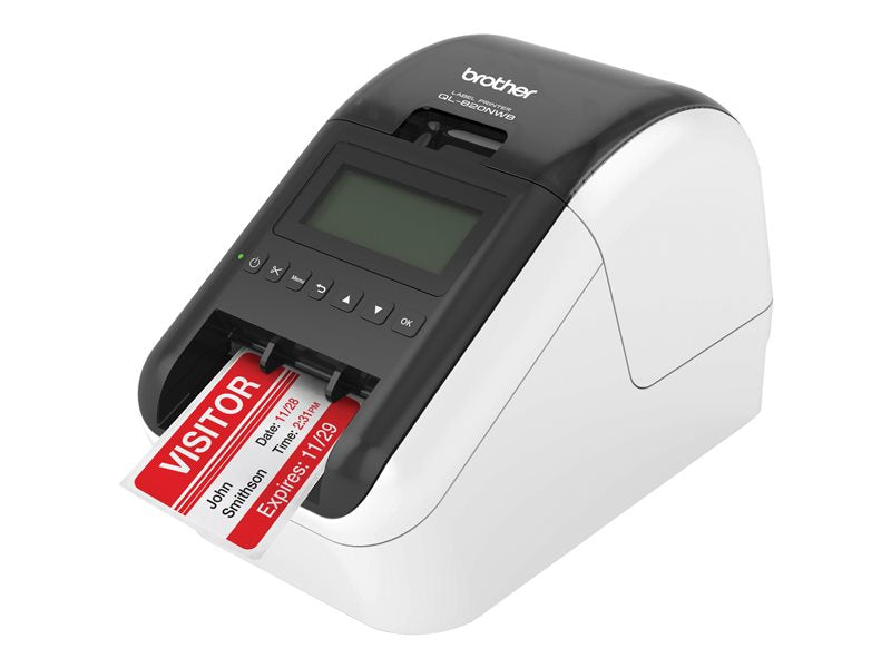 BROTHER QL820NWB HISPEED LABELER NET/WIFI/DK TAPE
