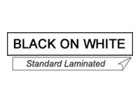 BROTHER 3/4" TX TAPE 18MM BLACK ON WHITE