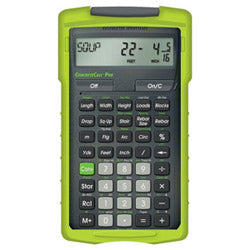 CALC IND 4225 CONCRETE CALC PRO CONSTRUCTION