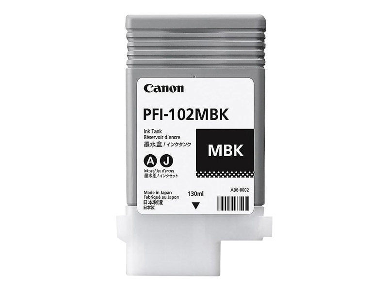 CANON IMGPROGRAF IPF500 PFI102 SD MATTE BLACK