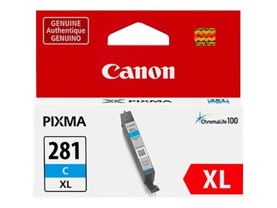 CANON PIXMA TR8520 CLI281XL HI CYAN INK