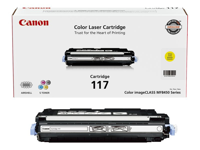 CANON IMAGECLASS MF8450 CRG117 SD YELLOW TONER