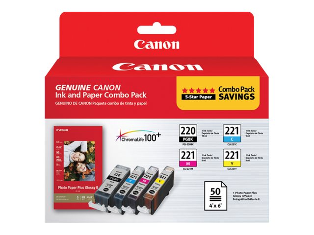 CANON PIXMA MP980 PGI220/CLI221 +PAPER