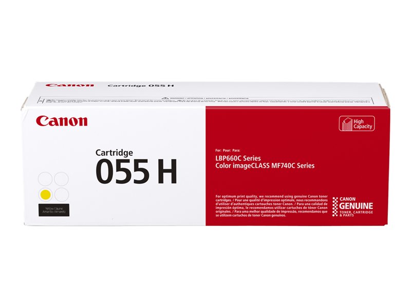 CANON IMAGECLASS MF741 CRG055 HI YELLOW TONER