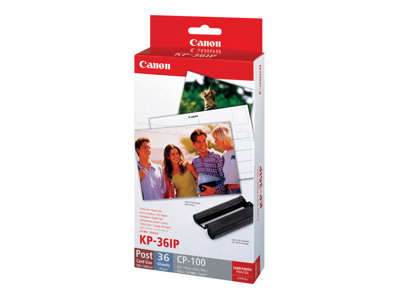 CANON SELPHY CP SERIES COLOR INK/36 POSTCARDS