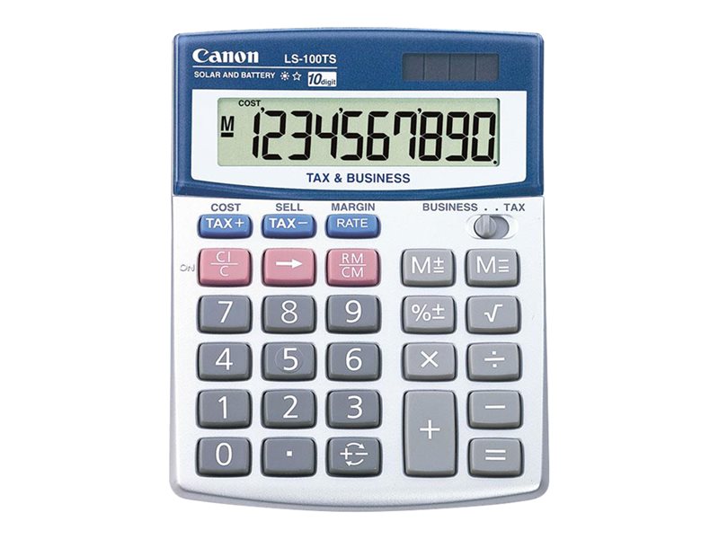 CANON LS-100TS 10 DIGIT HANDHELD BUSINESS CALC
