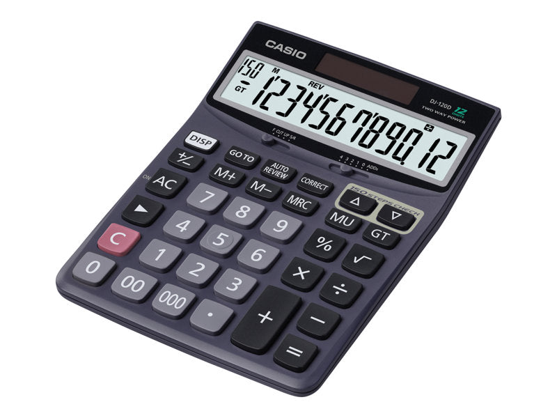 CASIO DJ120D 12 DIGIT DESKTOP CALCULATOR