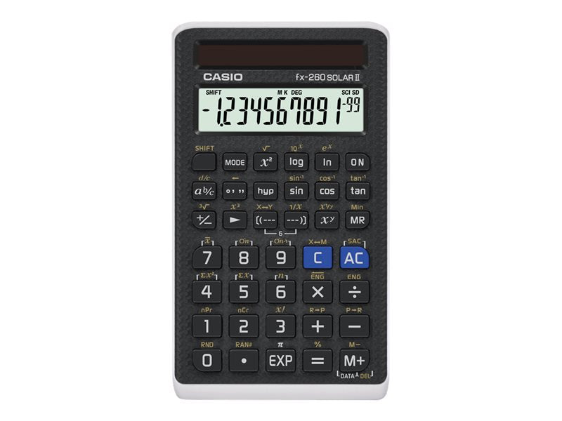 CASIO FX260 SOLAR II FRACTION SCIENTIFIC CALC