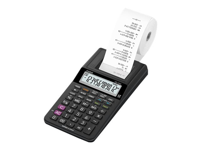 CASIO HR10RC 12 DIGIT PORTABLE PRINTING CALC