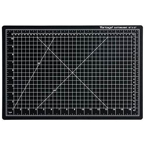 DAHLE VANTAGE  24CT 12" X 18" CUT MAT-BLACK