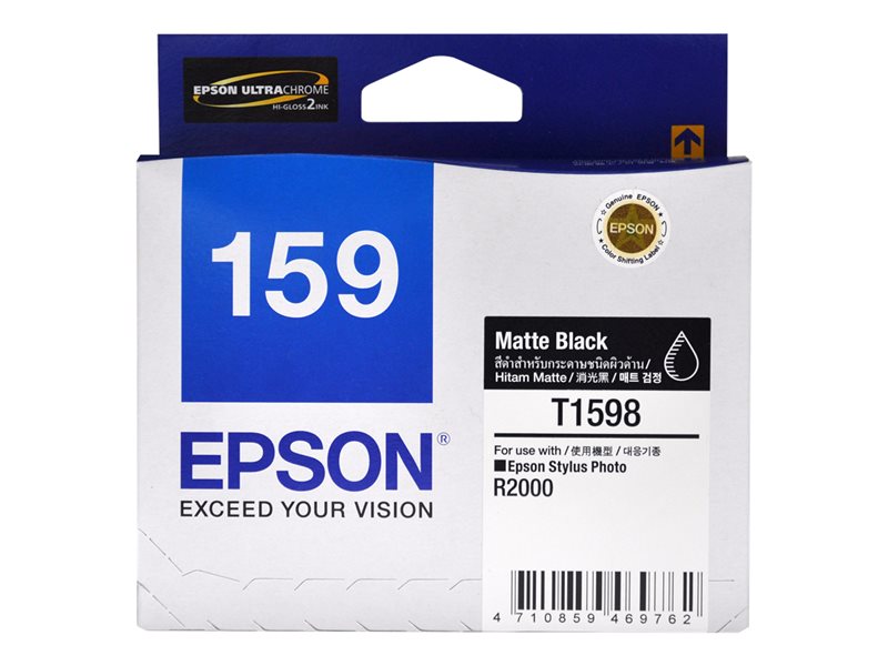 EPSON STYLUS PHOTO R2000 SD YLD MATTE BLACK INK