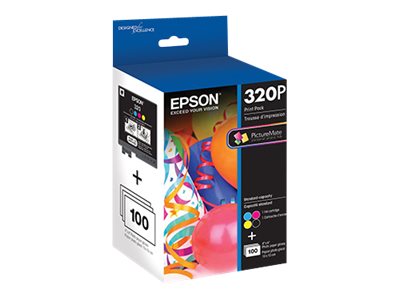 EPSON PICTUREMATE 400 COLOR INK/100 4X6 PAPER