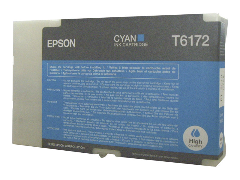 EPSON B-510DN HI YLD CYAN INK